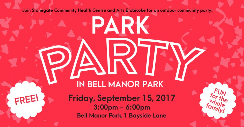 Park Party in Bell Manor Park poster