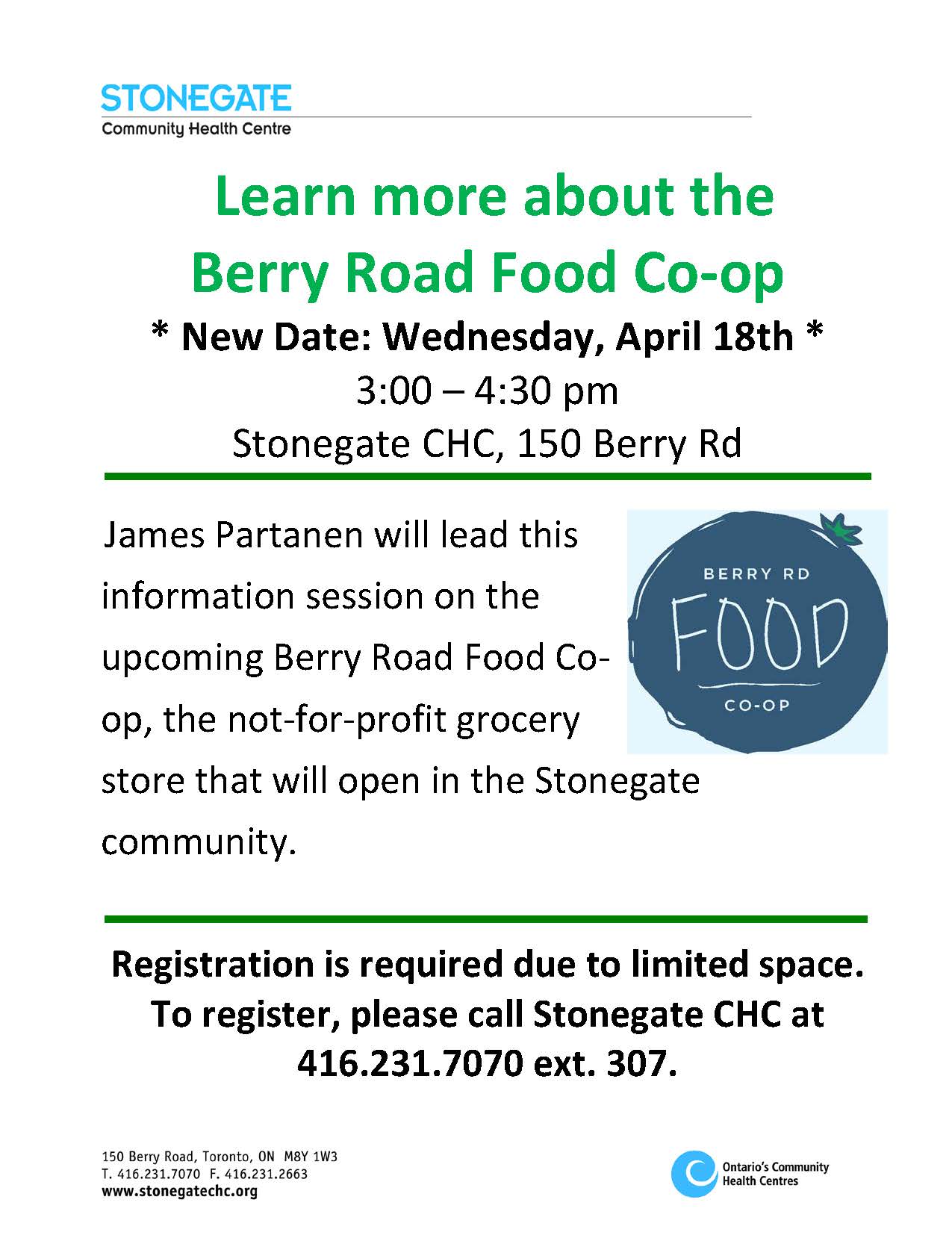 Food Co-op Meeting Poster