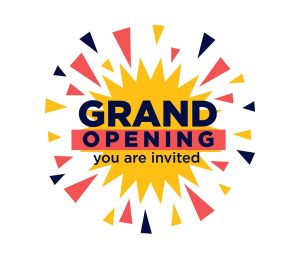 Grand Opening graphic