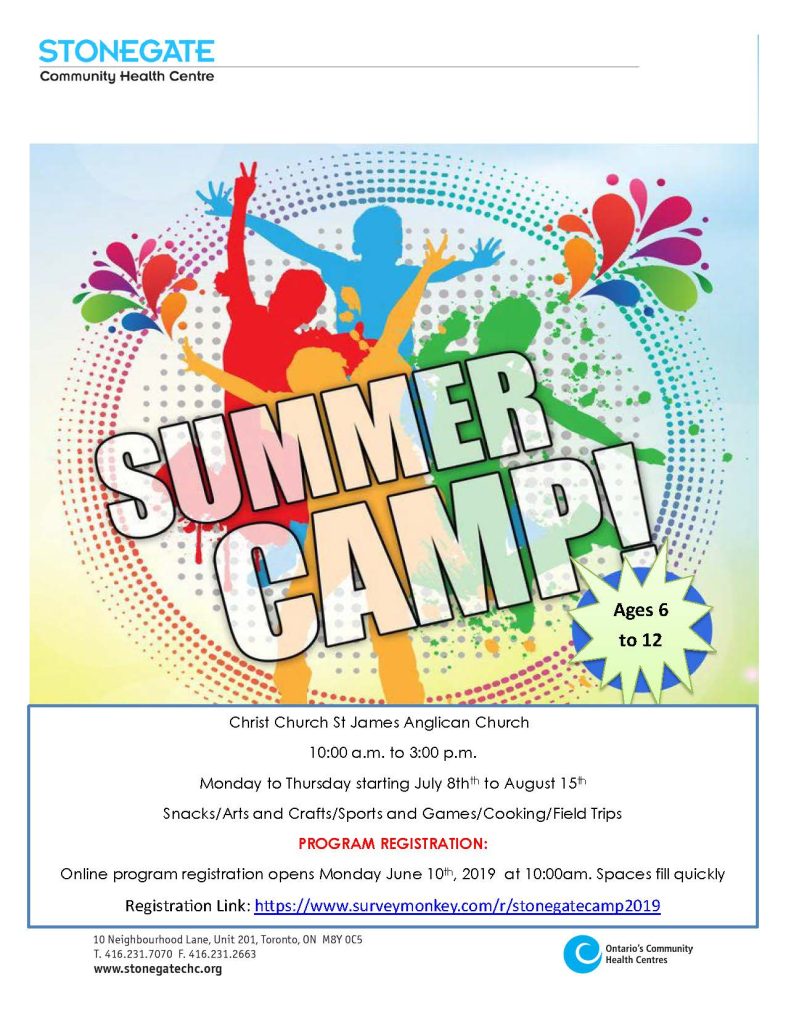 Summer camp poster