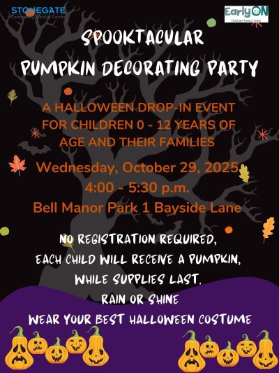 Pumpkin Decorating Party Oct 29 2025